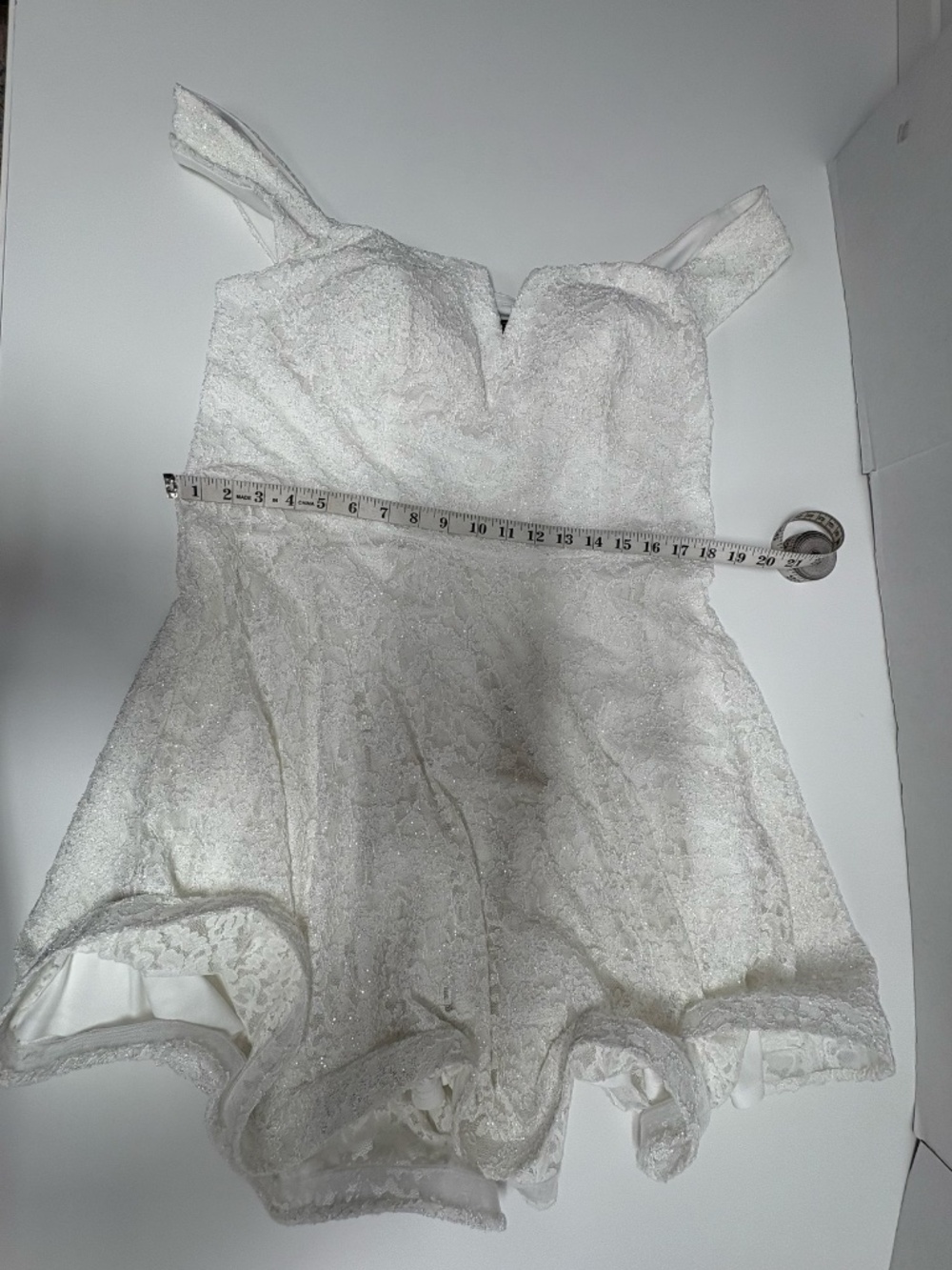 City Triangles Gorgeous White  Dress - Plus -‎  Size 18. - Picture 5 of 14